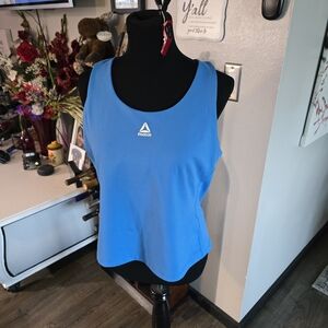 Reebok Women's Vibrant Blue Tank Top
